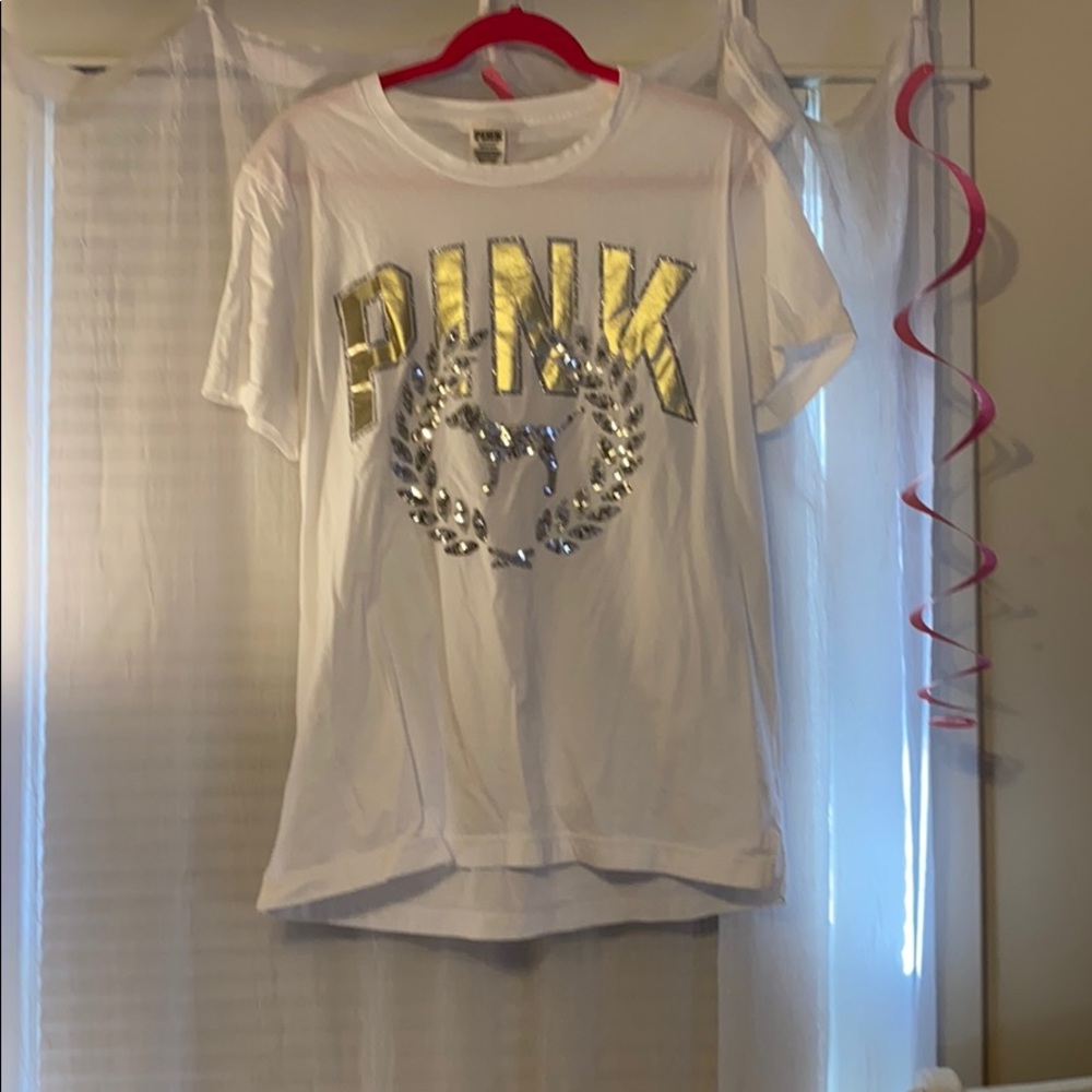 PINK legging tee